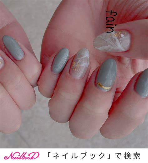 春オールシーズンハンドタイダイ大理石 Nailfainのネイルデザイン No6125332 ｜ネイルブック