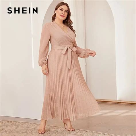 Shein Plus Size Wrap Dress Dresses Images 2022