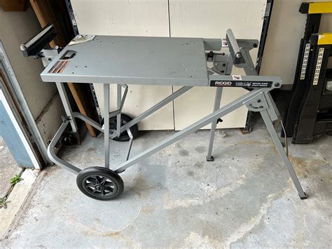 Lot 197 Ridgid Ms Uv Miter Saw Utility Vehicle Adam S Northwest Estate Sales And Auctions