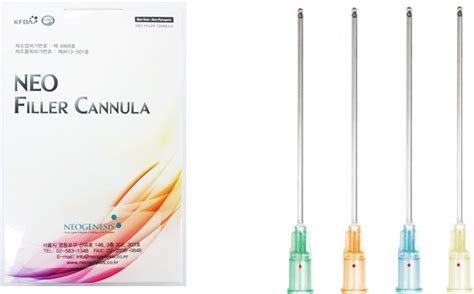 Neo Filler Cannula 22gx50mm 20 Per Box Filler Direct