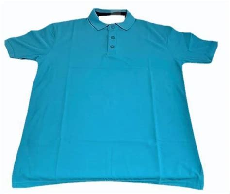 Men Teal Blue Plain Lycra T Shirt At Rs Piece Mens T Shirt In