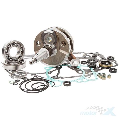 Zestaw naprawczy dołu silnika wał korbowy łożyska uszczelniacze uszczelki Hot Rods CBK0172