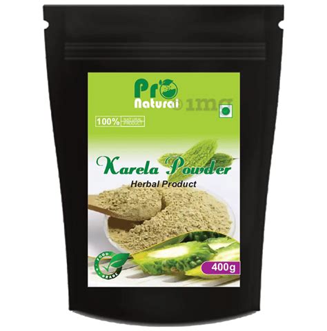 Pronatural Karela Powder Buy Packet Of 400 0 Gm Powder At Best Price