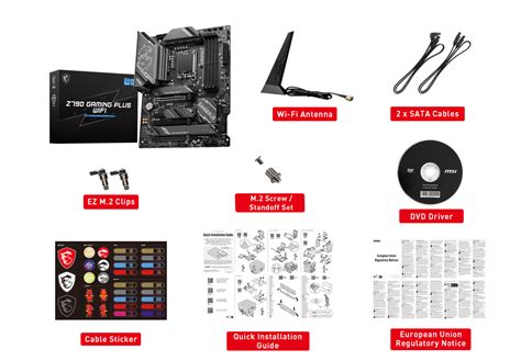 Msi Z Gaming Plus Wifi Atx Intel Th Th Gen Phases Ddr