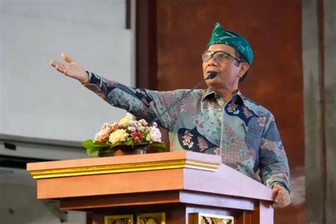 Profil Mahfud MD Sosok Cawapres Ganjar Pranowo Dalam Pilpres 2024