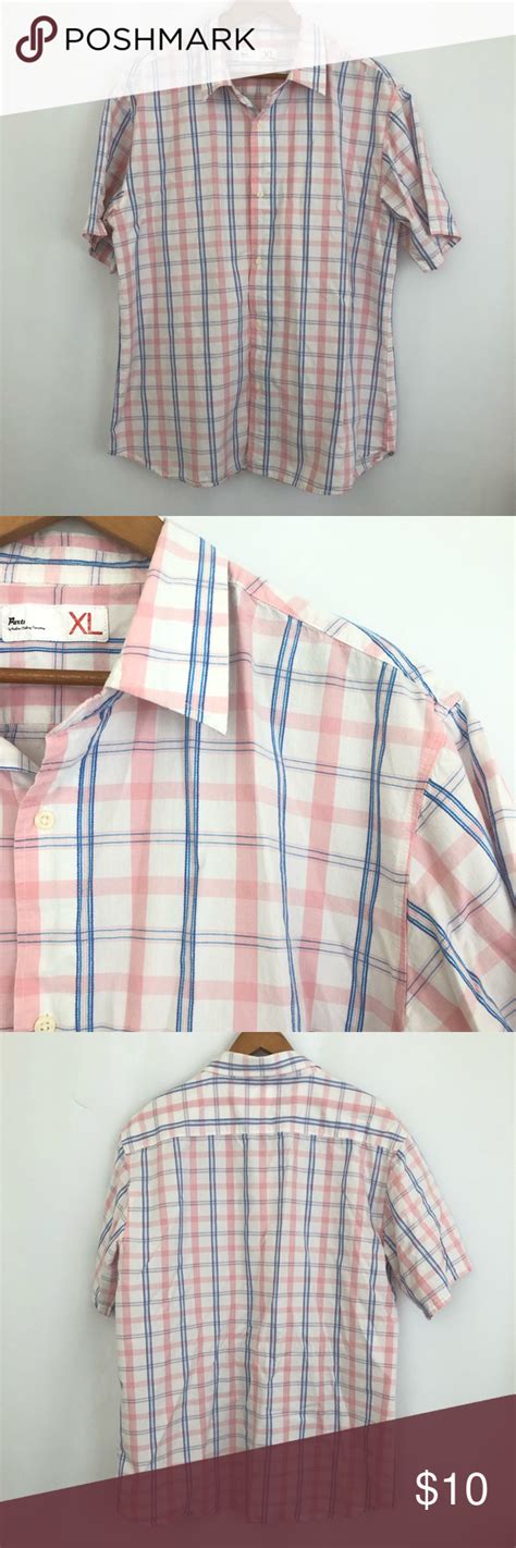 ⭐️sold⭐️mens Plaid Button Down Plaid Button Colorful Shirts Plaid