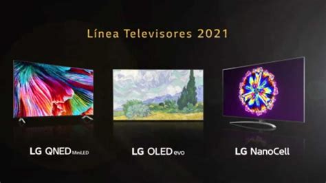 LG presenta su nueva línea de televisores 2021 prometiendo una