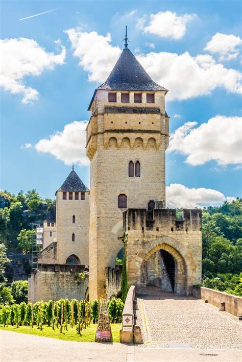 Cahors Bridge stock image. Image of quercy, culture, pilgrim - 21495185