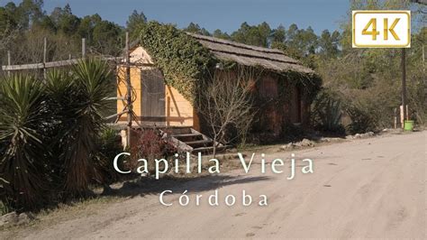 Capilla Vieja Córdoba Argentina Su Costanera del río Los Reartes