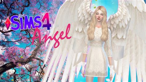 The Sims 4 Cas Angel Создание персонажа Ангел Youtube