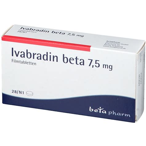 Ivabradin Beta 7 5 Mg 28 St Mit Dem E Rezept Kaufen Shop Apotheke