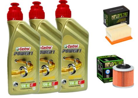 KIT TAGLIANDO BMW F 650 GS G 650 GS DAKAR CASTROL 10W40 FILTRO OLIO