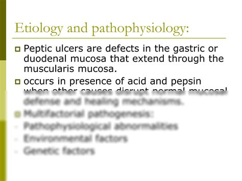 SOLUTION Pharmacotherapy Of Peptic Ulcer Disease Studypool