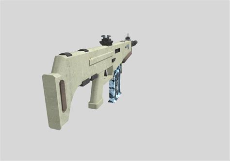 3d Model No Brand Low Poly Assault Rifle 3 Vr Ar Low Poly Cgtrader