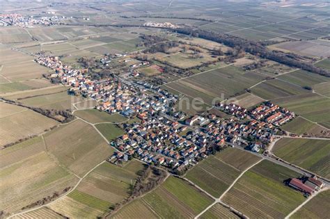 Luftbild Forst An Der Weinstra E Dorf Ansicht Am Rande Von