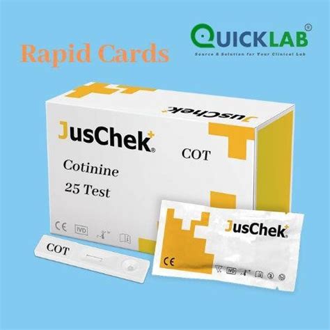 Cotinine COT Rapid Test Urine Quicklab Services Private Limited