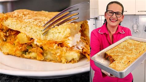 Torta De Frango De Liquidificador Da Dona Maria A Melhor Massa De