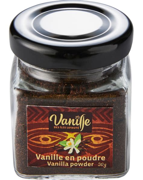 Vanille des îles Gousse de vanille poudres et extraits