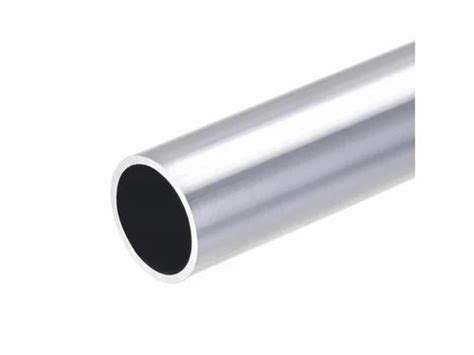 Finished Polished Aluminium Round Tube Size 4 Thickness Mm 0 1