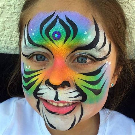 tiger-face-paint-deaign | Orlando Face Painting | Colorful Day Events