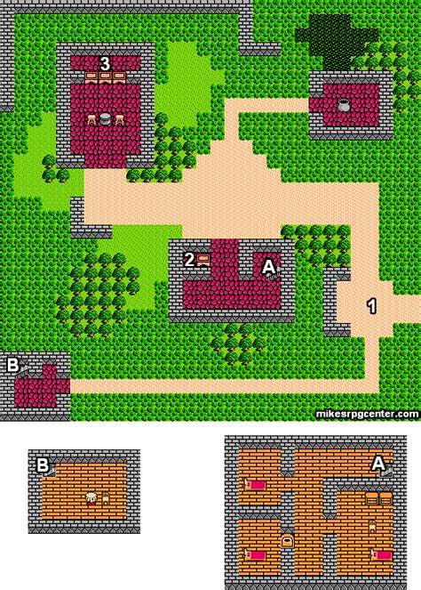 Mikes Rpg Center Dragon Warrior Iii Maps Noaniels