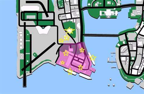 Gta Vice City Map Of Hidden Packages