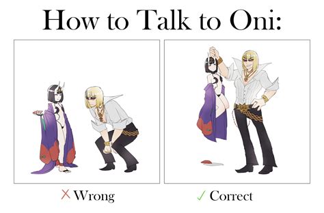 How To Talk To Oni X Wrong Correct Shuten Douji Fate Grand Order