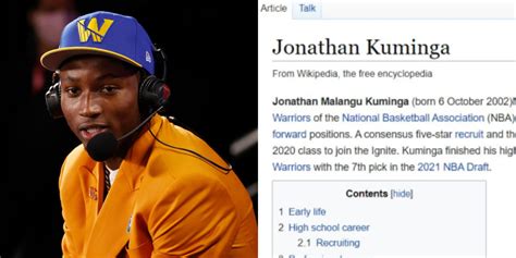 Warriors Rookie Jonathan Kuminga Going Viral Over Nickname The Kum