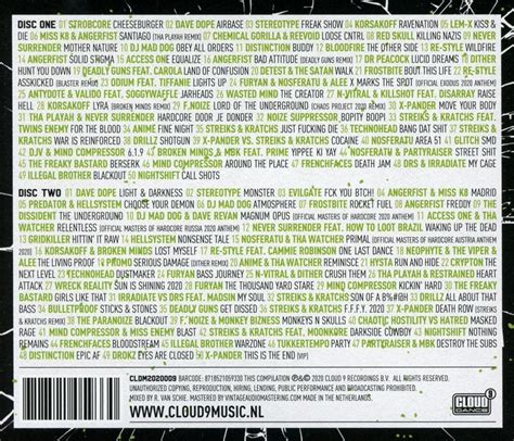 Hardcore Top 100 2020 Various Artists CD Album Musique Bol