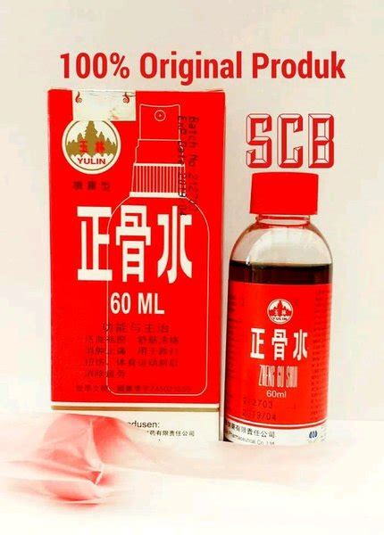 Jual Zheng Gu Shui Ml Spray Obat Keseleo Bengkak Retak Tulang Di