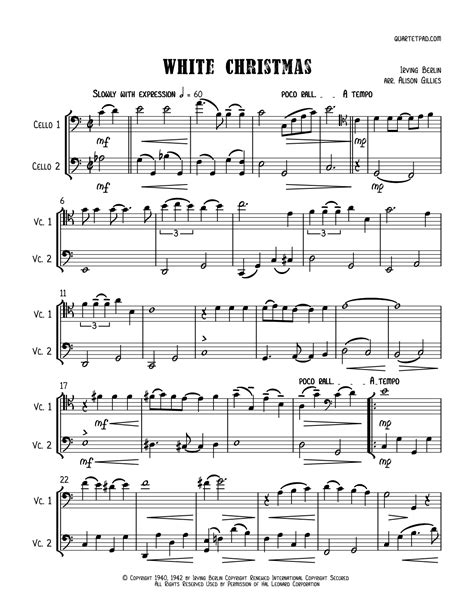 White Christmas Arr Alison Gillies By Dave Koz And Kelly Sweet Sheet