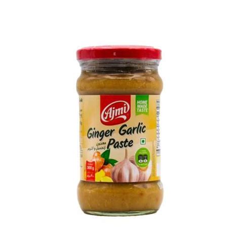 Ajmi Ginger Garlic Paste 300g Willesborough Budgens