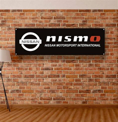 Nissan Nismo Vinyl Banner Garage Poster Workshop Adversting Etsy