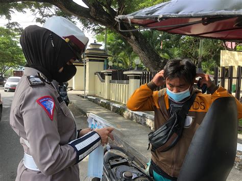 Di Depan Mapolda Gorontalo Ops Keselamatan Otanaha Terus Berikan