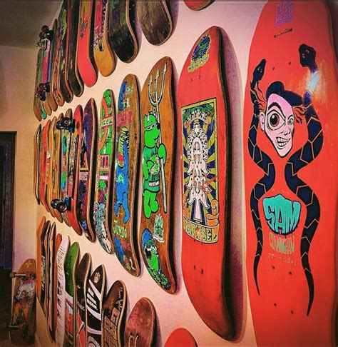 Meeting Fellow Skateboard Enthusiasts: Exploring Johnny Davidson's Impressive Collection and ...