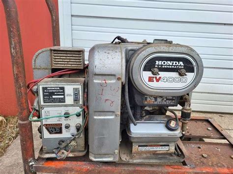 This item Selling ABSOLUTE! ~~~ Honda RV Generator, 4000W, Electric Start, Works - Albrecht ...