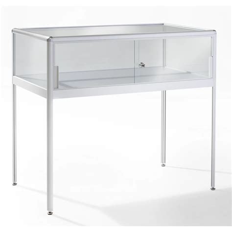 Glass Cabinet Eurokraft Pro Table Height Glass Cabinet Model Kaiserkraft