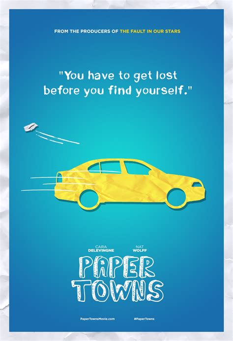 Paper Towns Movie Poster | Poster By Marrakchi