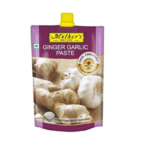 Mothers Recipe Ginger Garlic Paste Pouch200 G Grocery