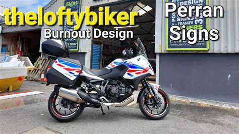 Honda NT 1100 DCT Burn Out Design Fireblade Stickers YouTube