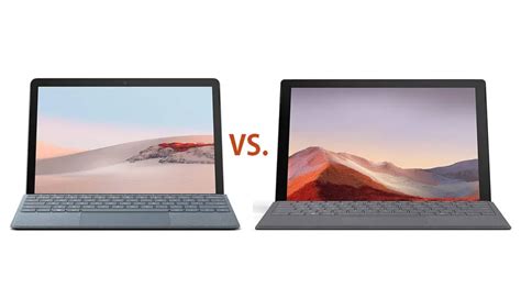 Comparación De Microsoft Surface Go 2 Vs Surface Pro 7 Tecno Simple