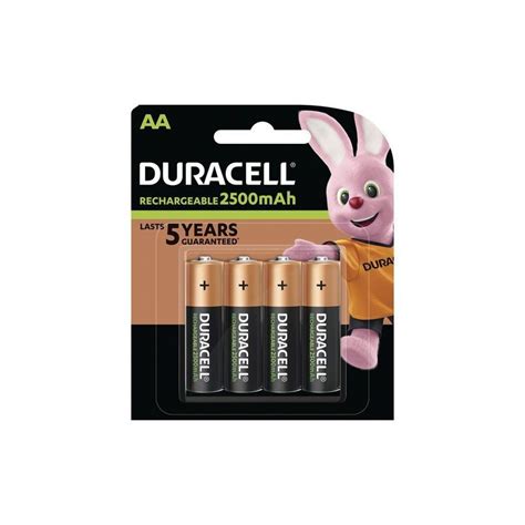 Pilas Recargables Duracell Aa Mah