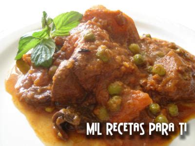 Mil Recetas para Ti: Estofado de Carne