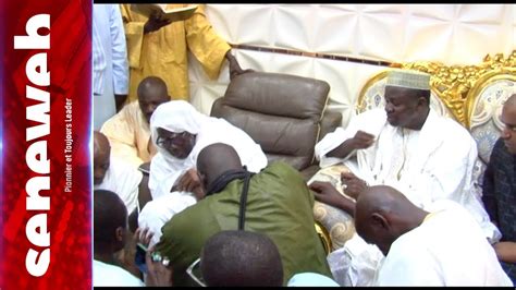 Touba Moustapha Diop De Walf Vilipende Macky Devant Serigne Mountakha