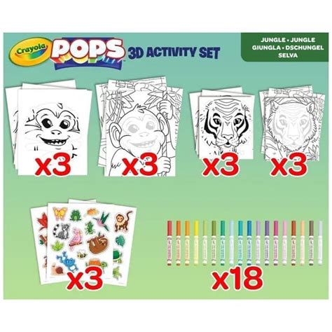 Crayola All In One Kit Jungle Big Fun Lebanon