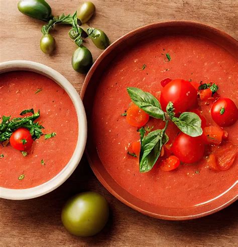 Gazpacho Kalte Gem Sesuppe Rezeptheft