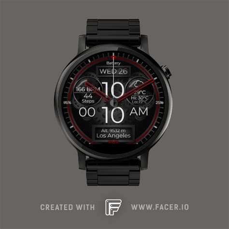 RUX Inc RUX Dark Eclipse 5k FollowR Watch Face For Apple Watch