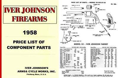 Iver Johnson 1958 Component Parts Catalog EBay