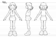 290 ide Blueprint character | tutorial menggambar manga, tutorial seni ...