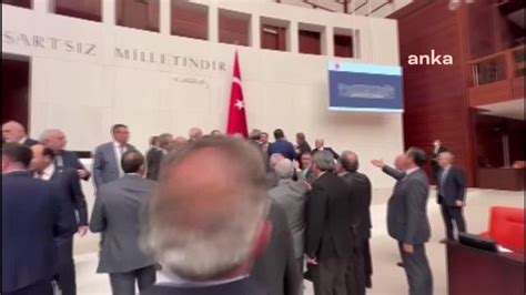 İyi Partili Örs e TBMM Genel Kurulu nda Yumruk Atan AKP li Işık